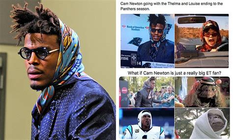 cam newton hermes scarf|Panthers' Cam Newton mocked for eccentric 'Thelma and Louise .